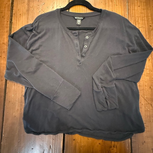 Athleta Tops - ATHLETA Henley Shirt